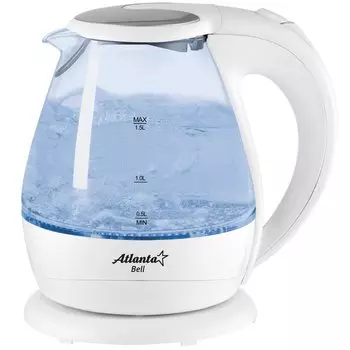 Чайник стеклянный электрический Atlanta ATH-2460