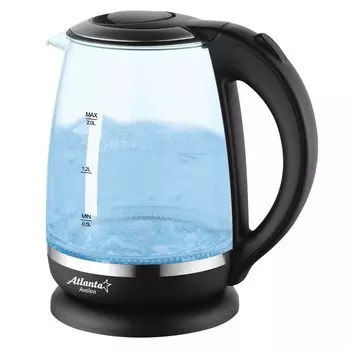 Чайник стеклянный электрический Atlanta ATH-2471