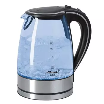 Чайник стеклянный электрический Atlanta ATH-691