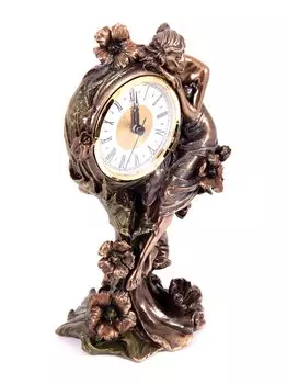 Часы настольные "Цветочная фея" 16*10*25см