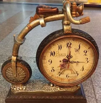 Часы "Велосипед" настольные 29*34*9см