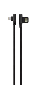 Дата-Кабель Red Line Fit USB - Lightning, черный