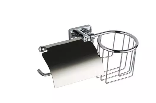 Держатель для туалетной бумаги и освежителя воздуха "STYLE" FORA (Фора)