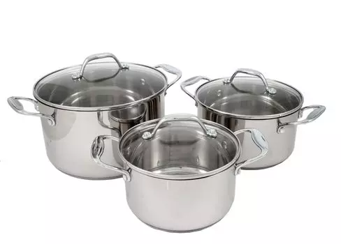 Добрыня Набор посуды (3 кастр) DO-1707(2.5/3.4/6.3)