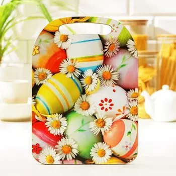 Доска разделочная "Пасхальные яйца"