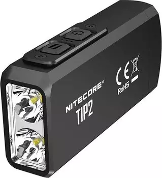 Фонарь брелок Nitecore TIP2 черный лам.:светодиод. 720lxx1 (18595)