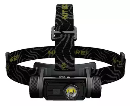 Фонарь налобный Nitecore HC60 черный лам.:светодиод. (14906)