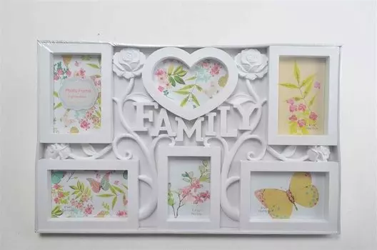 Фоторамка-коллаж на 6 фото 53*33*2см