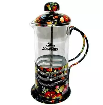 Френч - пресс Добрыня (600 мл) ''Жостово''