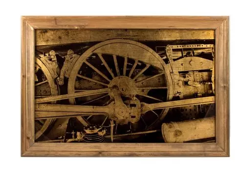 Картина «Колесо поезда»