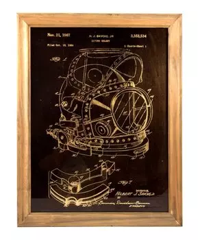 Картина «Шлем астронавта»