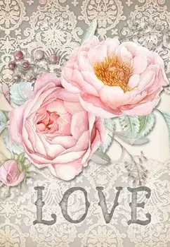 Ключница "Пионы" 18*6*25см