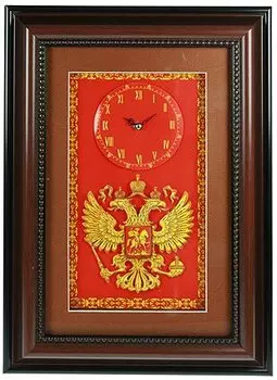 Коллаж-часы 3D «Герб»