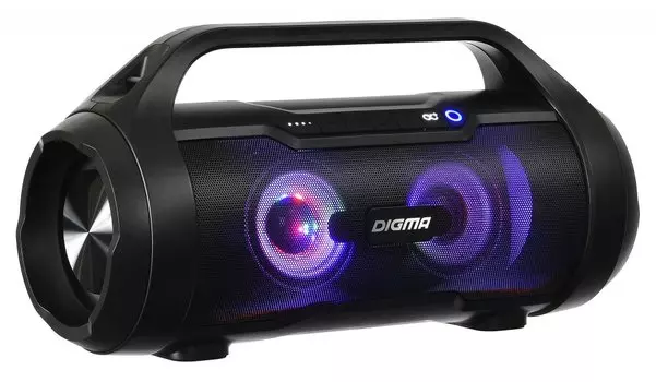 Колонка порт. Digma S-34 черный 25W 1.0 BT/USB 3000mAh (SP3425B)