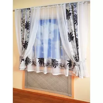 Комплект штор «Любовь. Большие цветы»