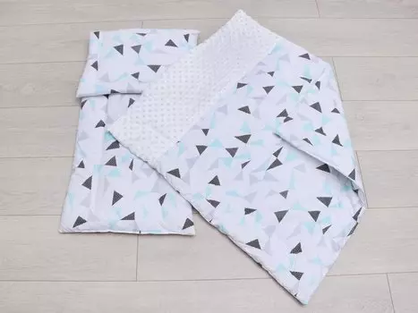 Комплект в коляску AmaroBaby EXCLUSIVE Soft Collection Треугольники