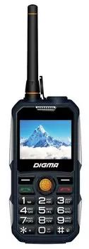 Мобильный телефон Digma A230WT 2G Linx 32Mb темно-синий моноблок 2Sim 2.31" 240x320 GSM900/1800 Ptotect MP3 FM microSD max8Gb