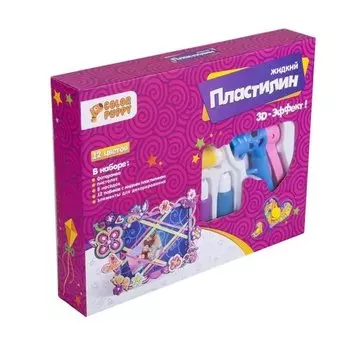 Набор для декорирования фоторамки с жидким пластилином