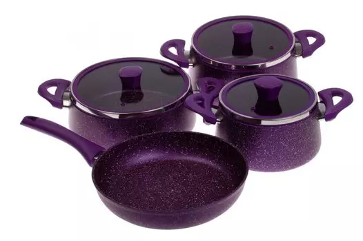 Набор посуды TAC покрытие «Гранит»