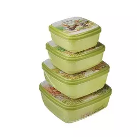 Набор посуды "Зайчата"