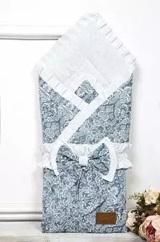 Одеяло на выписку AmaroBaby ЭЛИТ серый