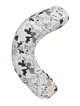 Подушка для беременных AmaroBaby 170х25 (Лосята)