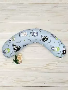 Подушка для беременных AmaroBaby 170х25 (Совы)