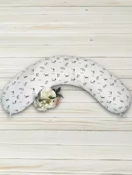 Подушка для беременных AmaroBaby EXCLUSIVE Original Collection 170х25 (Собачки)