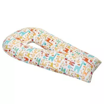 Подушка для беременных AmaroBaby U-образная 340х35 (Жирафики)