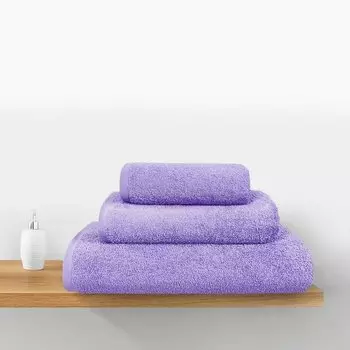 Полотенце махр. Сиреневая пастель