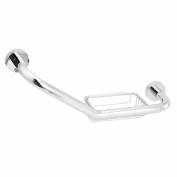 Поручень с мыльницей для ванны "Лонг"