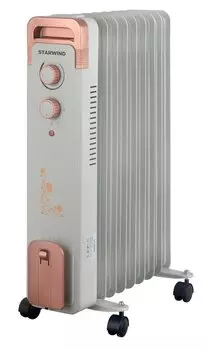 Радиатор масляный Starwind SHV6915 1500Вт белый