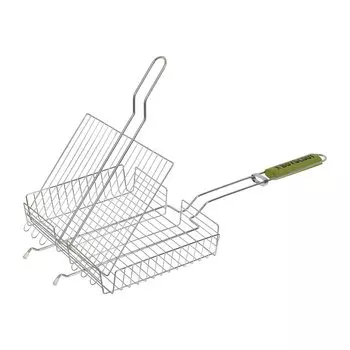 Решетка-гриль BOYSCOUT универсальная, 62(+5)x30x25x5,5 cм
