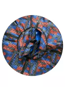 Санки надувные "Ватрушка" серия ДИЗАЙН с молнией 75см