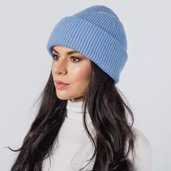 Шапка Flioraj с отворотом двойная 713-М FJ