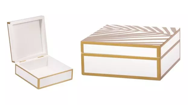 Шкатулка для хранения 14*14*6см