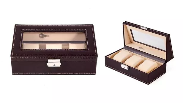 Шкатулка для хранения часов 23*12*10см