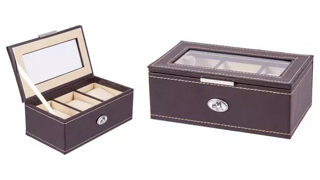 Шкатулка для хранения часов "MORETTO" 18*11*7см