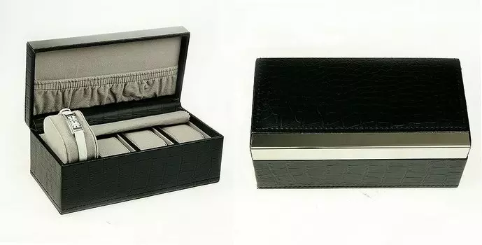 Шкатулка для хранения часов "MORETTO" 20*11*8см