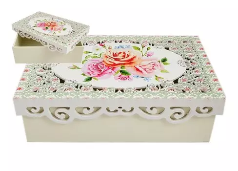 Шкатулка для хранения «Роза»