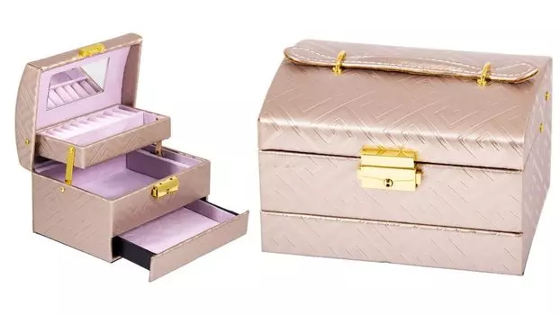 Шкатулка для ювелирных украшений 16х12х11 см