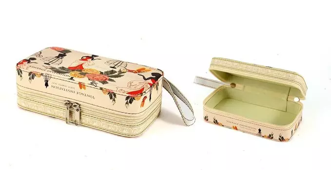 Шкатулка для ювелирных украшений 19х19х6 см