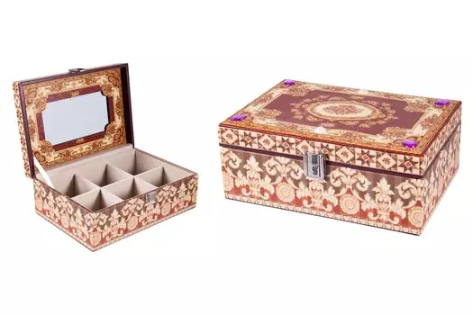 Шкатулка для ювелирных украшений 23х17х10 см
