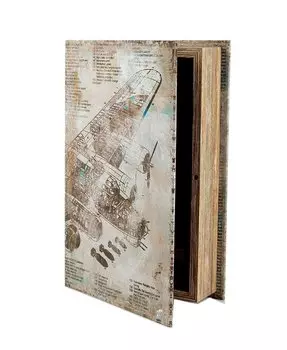 Шкатулка-фолиант «Авиатор»