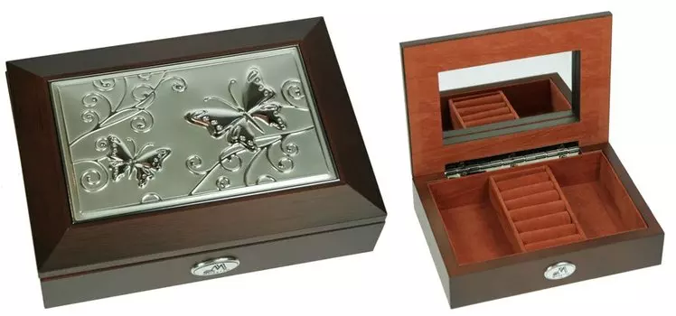 Шкатулка ювелирная MORETTO со стразами