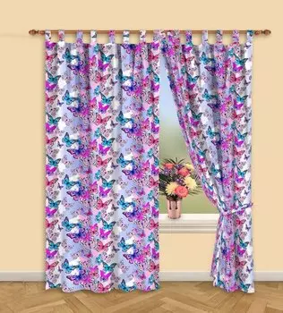 Шторы на петлях «Бабочки»