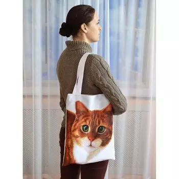 Сумка-шоппер «Рыжий кот»