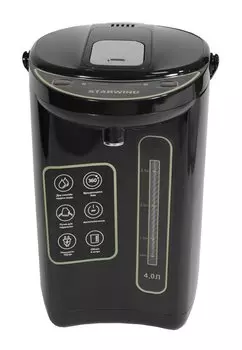 Термопот Starwind STP4181 4л. 750Вт тёмно-серый/бирюзовый