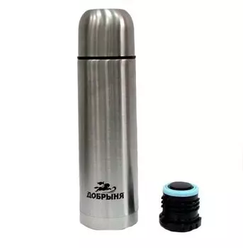 Термос Добрыня (0,5л) уз. горло, 2 пробки