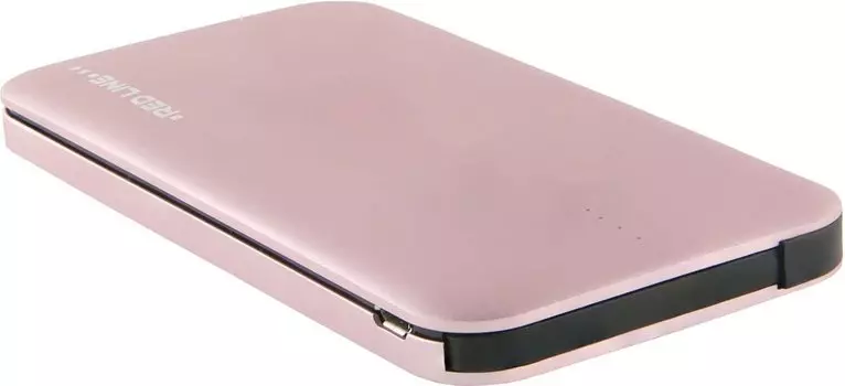 Внешний АКБ Red Line B8000 розовое золото